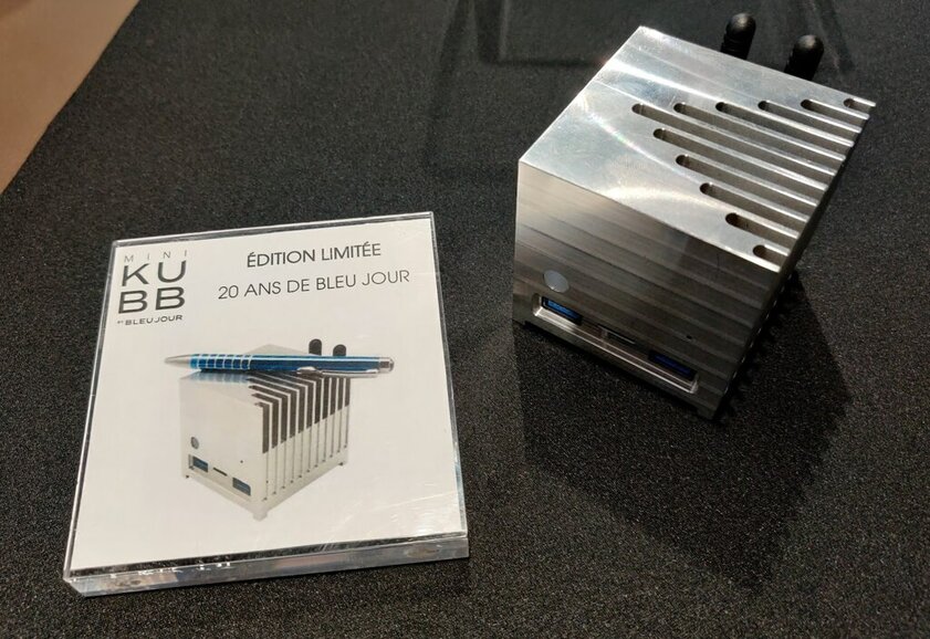 Компания из Франции выпустила Kubb Mini — миниатюрный компьютер, созданный вручную