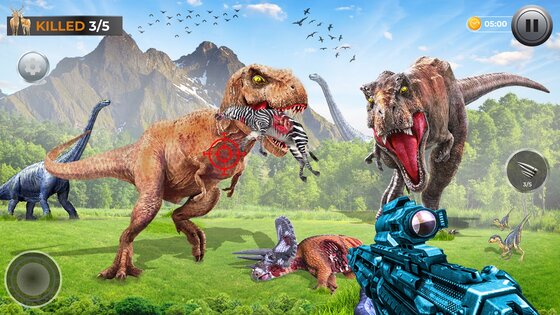 Dino Hunting Games - Wild Animal Hunter 3D 1.1.51. Скриншот 7