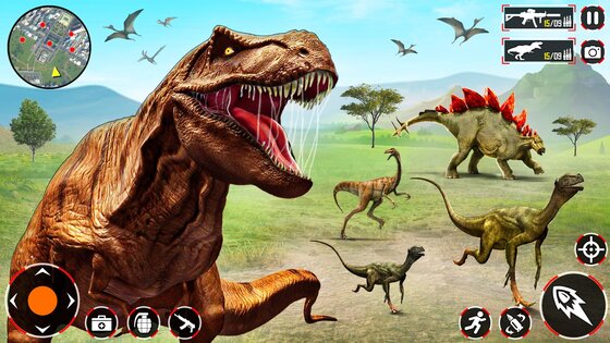 Dino Hunting Games - Wild Animal Hunter 3D 1.1.51. Скриншот 11