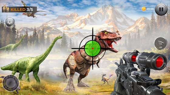 Dino Hunting Games - Wild Animal Hunter 3D 1.1.51. Скриншот 22