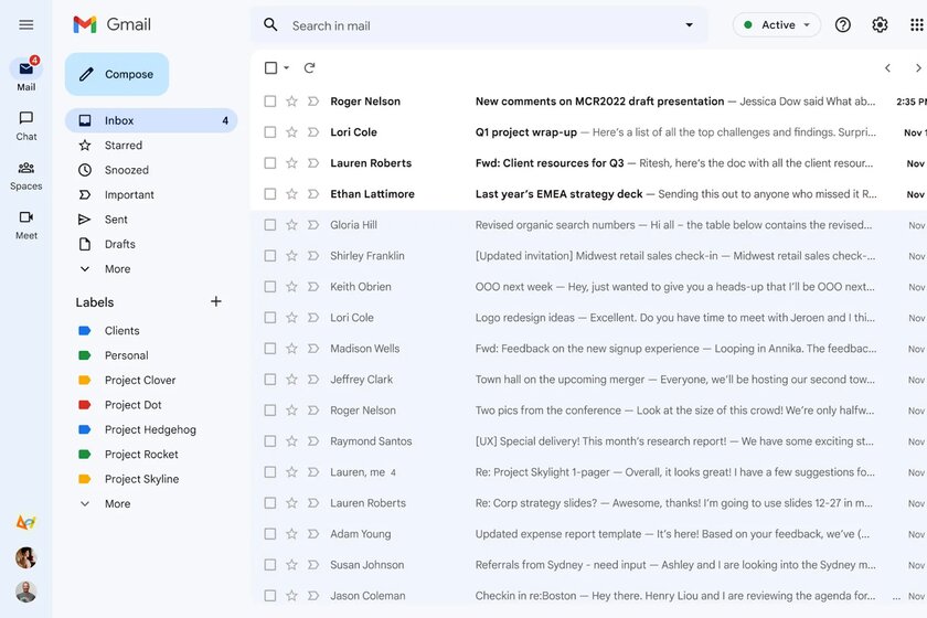 Gmail принудительно включает новый дизайн. Он понравится не всем