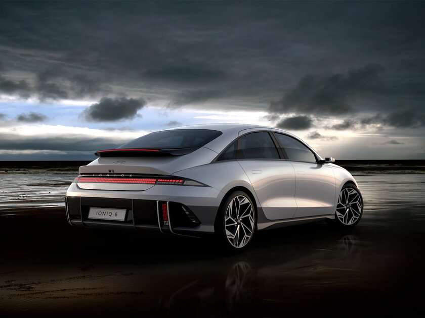 Hyundai представила Ioniq 6 EV: электрокар с удивительным кузовом и камерами вместо зеркал