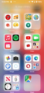 Launcher iOS 16 6.2.5. Скриншот 6