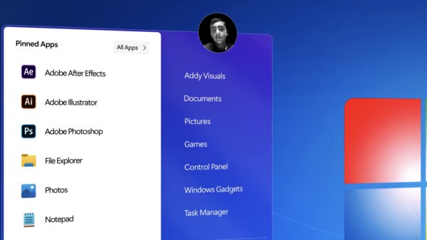 Если бы Windows 7 вышла в 2022 году, она бы выглядела так. ИДЕАЛЬНАЯ!