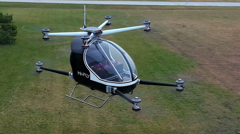 Представлен российский беспилотник Hi-Fly S700: доставит и людей, и грузы
