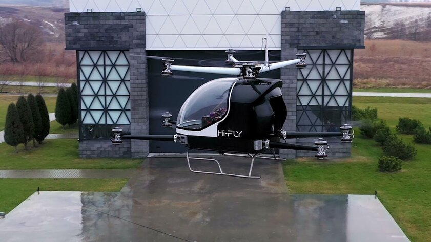 Представлен российский беспилотник Hi-Fly S700: доставит и людей, и грузы