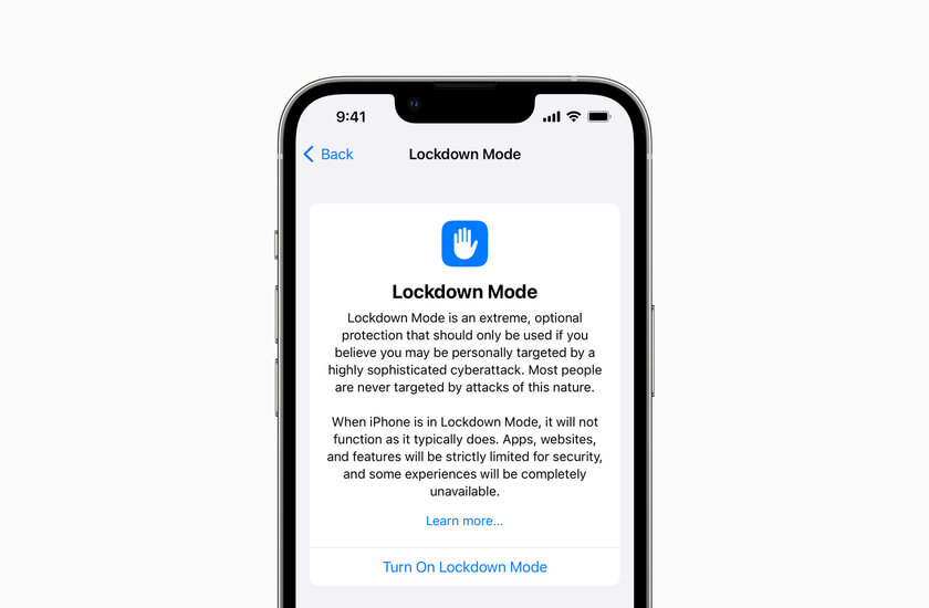 Apple создала режим локдауна для своих устройств. Это экстремальная защита от киберугроз