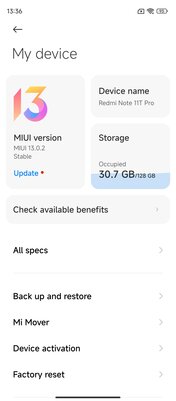 Обзор Xiaomi Redmi Note 11T Pro (Poco X4 GT/Redmi K50i): удалось сделать хит — Программное обеспечение и железо. 6