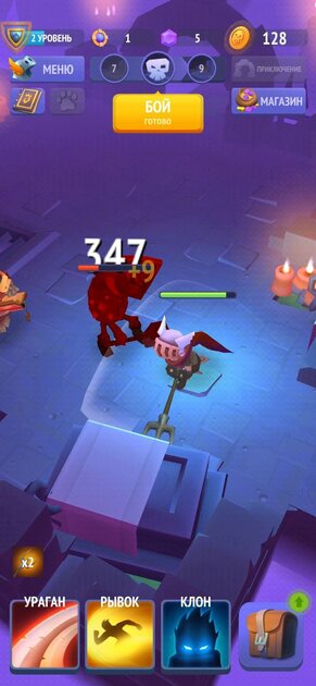 На любой вкус и цвет: лучшие RPG для Android — 1. Nonstop Knight. 1