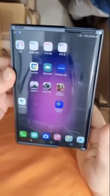 Смартфон LG с растягивающимся экраном сняли на видео. Он работает!