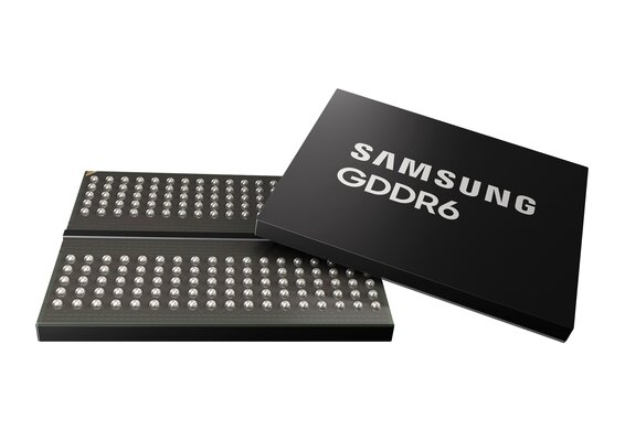 Samsung выпустила самую быструю память GDDR6 для видеокарт нового поколения