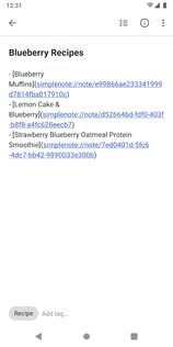 Simplenote 2.35. Скриншот 3