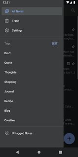 Simplenote 2.35. Скриншот 4