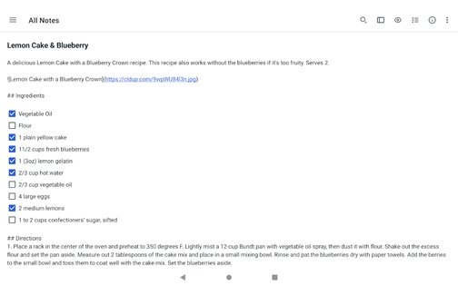 Simplenote 2.35. Скриншот 13