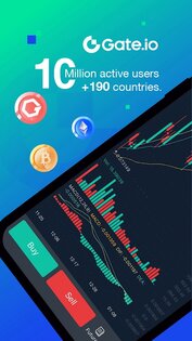 Gate.io – биржа криптовалют 7.13.0. Скриншот 1