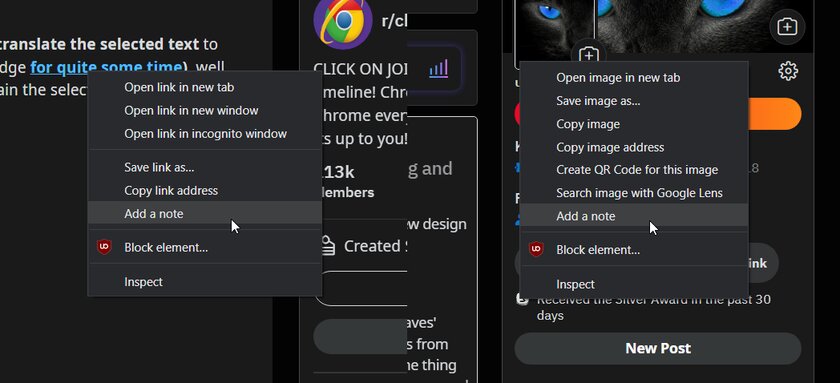 В Chrome появятся заметки для сайтов. Удобно, они даже синхронизируются