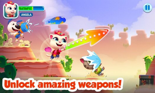Talking Tom Splash Force 1.0.3. Скриншот 3