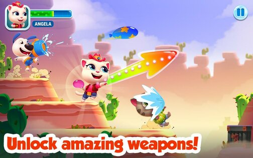 Talking Tom Splash Force 1.0.3. Скриншот 15