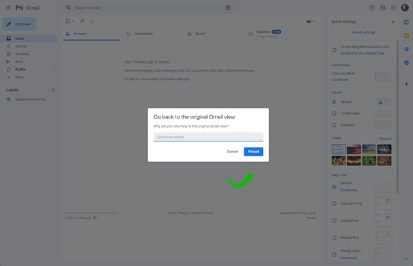 Как вернуть старый дизайн Gmail. Google меняет его на новый, нравится не всем