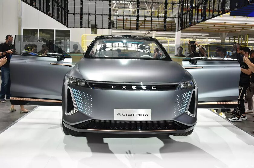 Exeed AtlantiX официально привезут в Россию: с процессором Qualcomm, 5G и огромным дисплеем