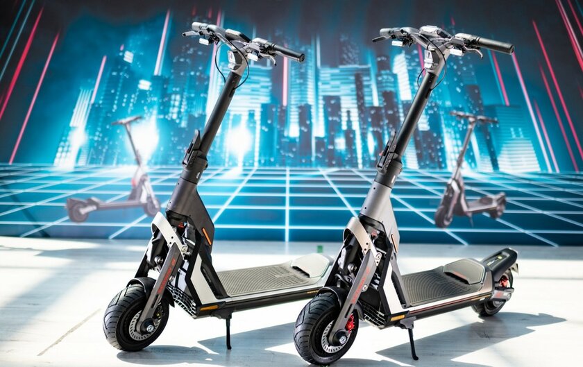 В России представили мощные электросамокаты Segway-Ninebot. Управление как у болида F1