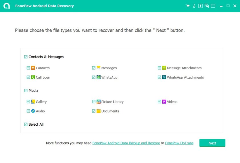 Как восстановить удаленные файлы на Android — FonePaw Android Data Recovery. 1