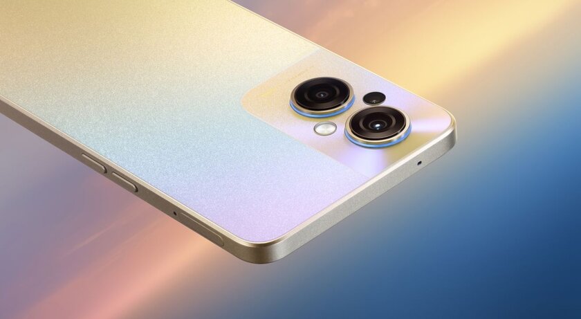 OPPO представила Reno8 Z 5G: панель с блёстками, 64 Мп и слабым процессором