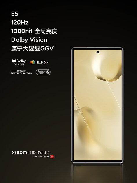 Xiaomi представила MIX Fold 2: складной смартфон с очень тонким корпусом