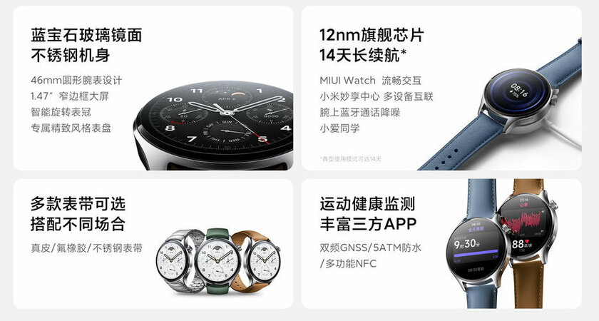 Xiaomi представила свои лучшие умные часы Watch S1 Pro. Чем они интересны