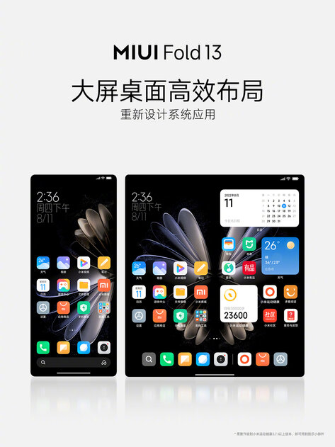 Xiaomi представила MIX Fold 2: складной смартфон с очень тонким корпусом