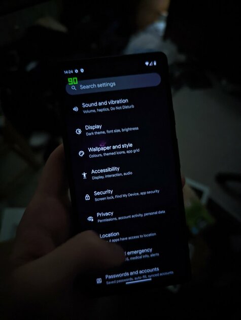 Частоту дисплея Google Pixel 6a разогнали до 90 Гц. Всё работает, но есть риск