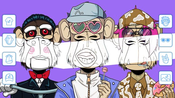 Bored Ape NFT Creator Game 1.4.6. Скриншот 3