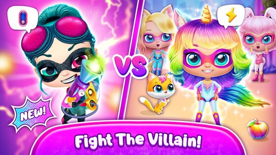 Power Girls - Fantastic Heroes 1.6.167. Скриншот 2