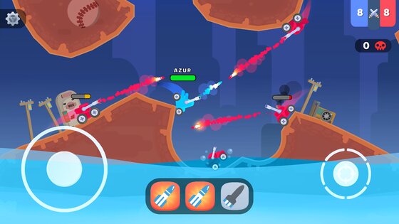 Mad Royale.io – игра танчики 2.065. Скриншот 4