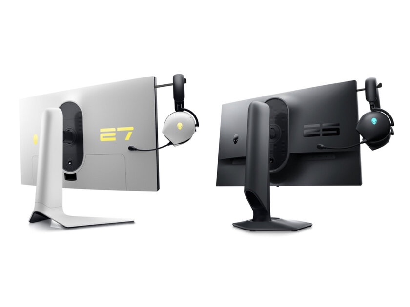 360 Гц, классный дизайн и крепление для гарнитуры: Alienware представила два игровых монитора