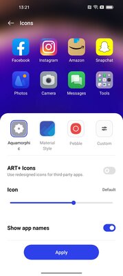 Обзор ColorOS 13 от OPPO: акваморфный дизайн и фишки, которых нет в Android — Акваморфный дизайн. 9