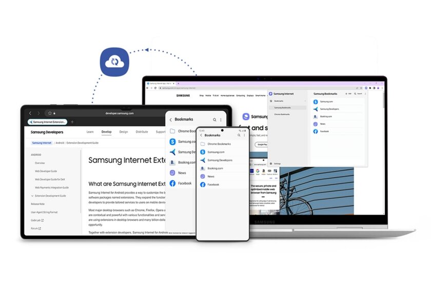 Браузер Samsung научился синхронизироваться с Chrome. И стал безопаснее