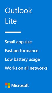 Outlook Lite 3.71.0. Скриншот 1