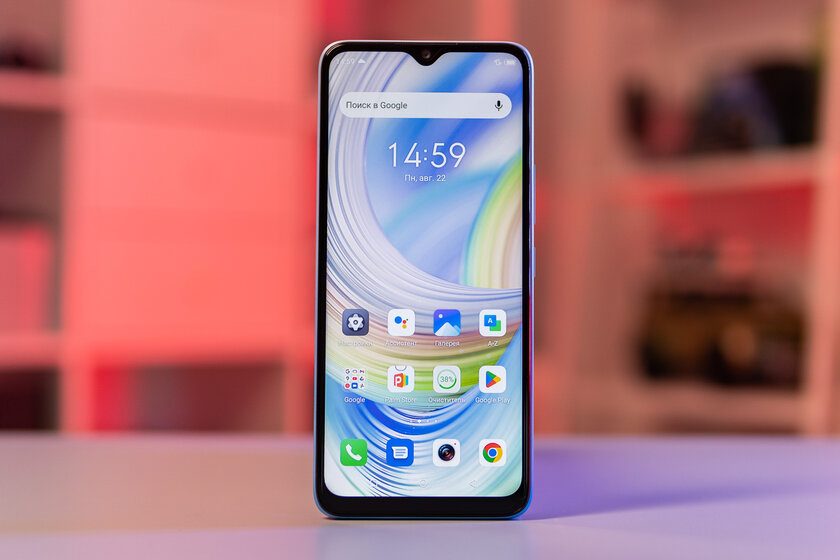 Обзор Itel Vision 3 Plus: огромный экран и NFC за 10 тысяч рублей — Дисплей. 1