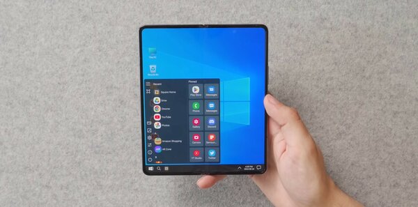 Galaxy Z Fold 4 превратили в Windows Phone. Получилось круто
