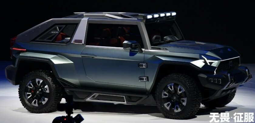 В Китае представили прямых конкурентов Hummer EV: премиальные электрические внедорожники выйдут в 2023 году
