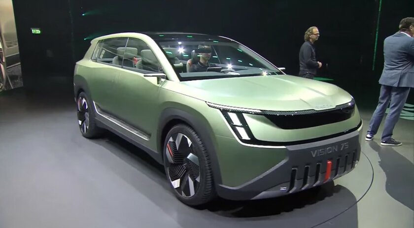 Следующая глава в истории Skoda: анонсирован концептуальный электрокар Vision 7S