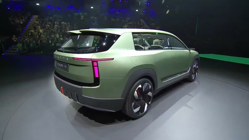 Следующая глава в истории Skoda: анонсирован концептуальный электрокар Vision 7S
