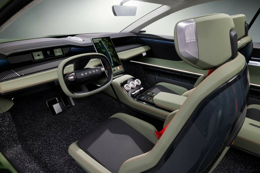 Следующая глава в истории Skoda: анонсирован концептуальный электрокар Vision 7S
