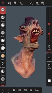 Nomad Sculpt 2.2. Скриншот 3