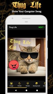 Thug Life – фоторедактор 4.5.597. Скриншот 1
