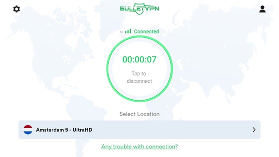 BulletVPN 2.3.4. Скриншот 7