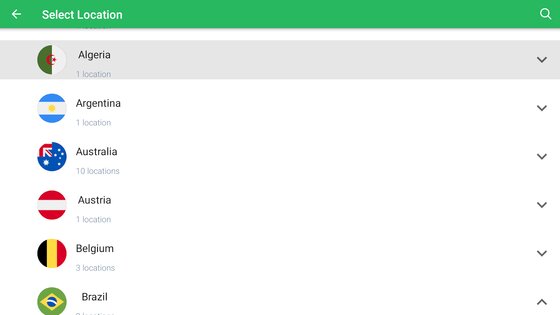 BulletVPN 2.3.4. Скриншот 9