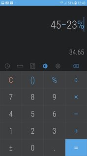 Простой калькулятор 3.4.8. Скриншот 1
