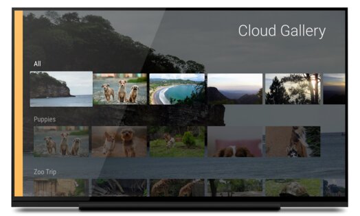 Cloud Gallery 1.100 для Android TV. Скриншот 1